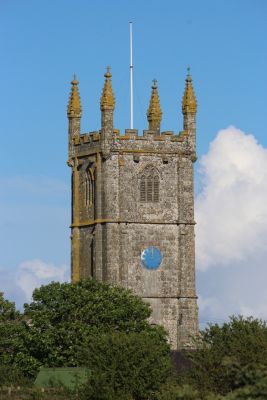 Breage Church tower