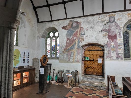 Heritage Area in Breage village church